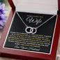 To My Smokin' Hot Wife/Perfect Pair Necklace