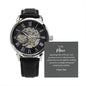 To My Man | Men's Openwork Watch