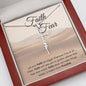 Faith Over Fear | Faith Cross Necklace