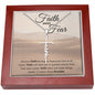 Faith Over Fear | Faith Cross Necklace