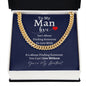 To My Man Can't Live Without | Cuban Link Chain