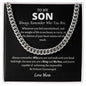 To My Son | Cuba Necklace
