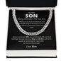 To My Son | Cuba Necklace
