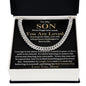 To My Son | Cuban Necklace