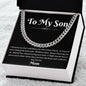 TO My Son I Will Always Love You/Cuban Necklace