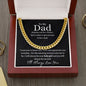 To My Dad | Cuban Link Chain