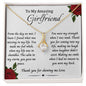 To My Amazing Girlfriend | Alluring Beauty Necklace
