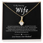 To My Wife | Alluring Beauty Necklace