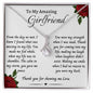 To My Amazing Girlfriend | Alluring Beauty Necklace