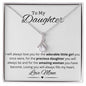 To My Daughter, Love Mom/Alluring Beauty Necklace