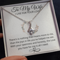 To My Wife/ Alluring Beauty Necklace