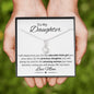 To My Daughter, Love Mom/Alluring Beauty Necklace