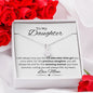 To My Daughter, Love Mom/Alluring Beauty Necklace