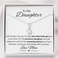 To My Daughter, Love Mom/Alluring Beauty Necklace