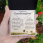 To My Dearest Granddaughter/ Alluring Beauty Necklace