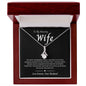 To My Wife | Alluring Beauty Necklace