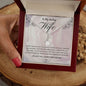 To My Darling Wife | Alluring Beauty Necklace