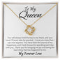 To My Queen | Love Knot Necklace