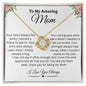 To My Amazing Mom | Love Knot Necklace