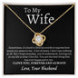 To My Wife | Love Knot Necklace