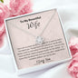 To My Beautiful Wife/Love Knot Necklace
