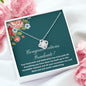 Congratulations Graduate | Love Knot Necklace