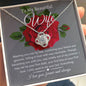 To My Beautiful Wife | Love Knot Necklace