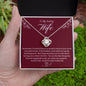 To My Wife | Love Knot Necklace