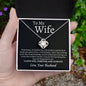 To My Wife | Love Knot Necklace