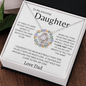 To My Amazing Daughter/ Love Knot Necklace