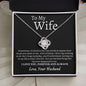 To My Wife | Love Knot Necklace