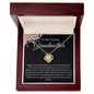 To My Loving Grandmother | Love Knot Necklace