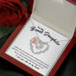To My Bonus Daughter | Love Knot Necklace