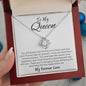 To My Queen | Love Knot Necklace