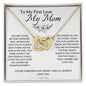 To My First Love My Mom | Interlocking Necklace