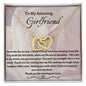 To My Amazing Girlfriend | Interlocking Necklace