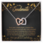 To My Soulmate | Interlocking Hearts Necklace