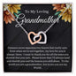 To My Loving Grandmother | Interlocking Hearts