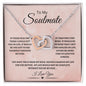 To My Soulmate/Interlocking Hearts Necklace