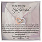 To My Amazing Girlfriend | Interlocking Necklace