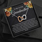 To My Loving Grandmother | Interlocking Hearts