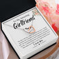 To My Amazing Girlfriend | Interlocking Heart Necklace