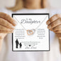 To My Daughter from Dad | Interlocking Hearts