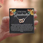 To My Loving Grandmother | Interlocking Hearts