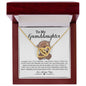 To My Granddaughter | Interlocking Hearts Necklace