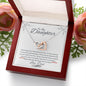 Interlocking Necklace/To My Daughter Love Dad