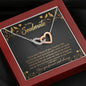 To My Soulmate | Interlocking Hearts Necklace