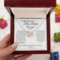 To My First Love My Mom | Interlocking Necklace