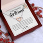 To My Amazing Girlfriend | Interlocking Heart Necklace