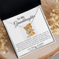 To My Granddaughter | Delicate Heart Necklace